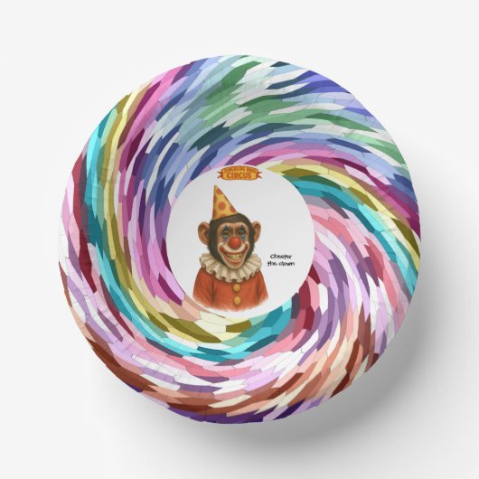 Chester de chimpansee clown papieren kommen (Voorkant)