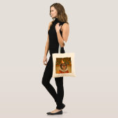 Chester de chimpansee clown tote bag (Voorkant (model))