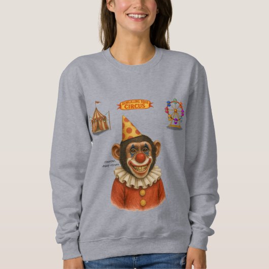 Chester de chimpansee clown trui (Voorkant)