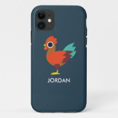 Chester de Rooster Case-Mate iPhone Case (Achterkant)