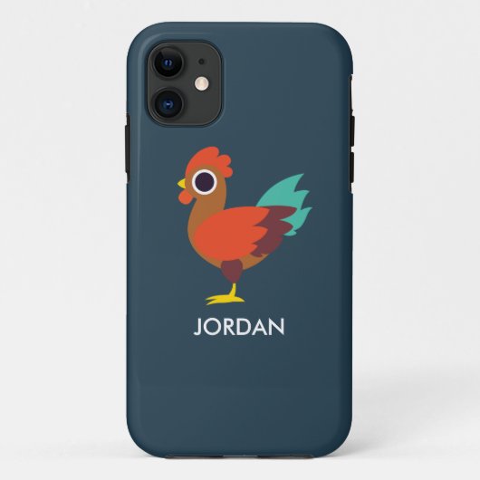 Chester de Rooster Case-Mate iPhone Case (Achterkant)