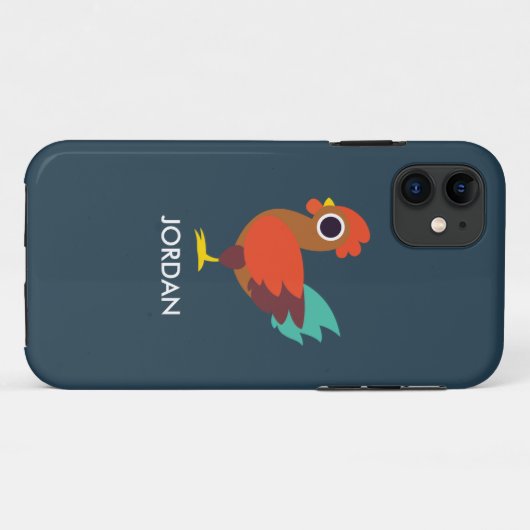 Chester de Rooster Case-Mate iPhone Case (Achterkant (horizontaal))