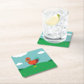 Chester de Rooster Kartonnen Onderzetters (Insitu)