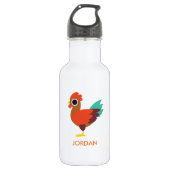 Chester de Rooster Waterfles (Voorkant)