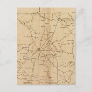 Chester District, South Carolina Briefkaart