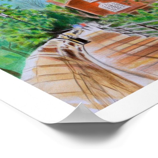 Chester, Engeland Poster (Hoek)