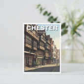 Chester Engeland Reizen Briefkaart (Staand voorkant)