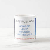 Chester, Illinois - Home van Alice de Goon Koffiemok (Center)