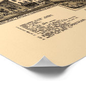 Chester, PA Panorama Map - 1885 Poster (Hoek)