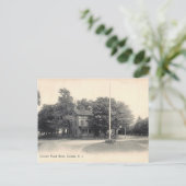 Chester Road, Chester, Vintage NJ Briefkaart (Staand voorkant)