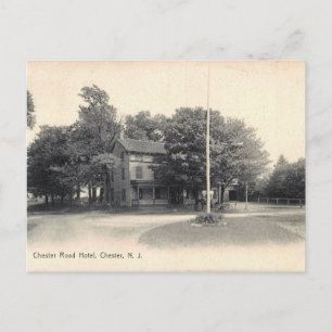 Chester Road, Chester, Vintage NJ Briefkaart