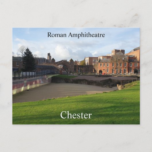 Chester Roman Amphitheater Briefkaart (Voorkant)