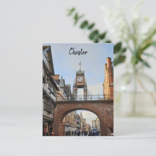 Chester - stadzalen briefkaart (Staand voorkant)