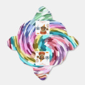 Chester the chimp clown bedankdoosjes (Uitgevouwen)