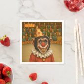 Chester the chimp clown servet (Insitu)
