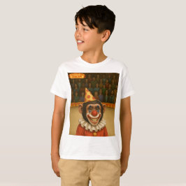 Chester the chimp clown t-shirt