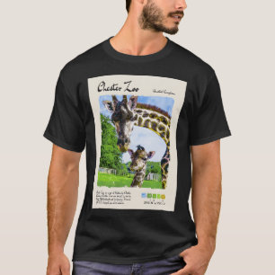 Chester Zoo Aquarel Reizen T-shirt
