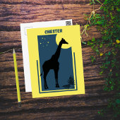 Chester Zoo Groot-Brittannië  Giraffe Briefkaart