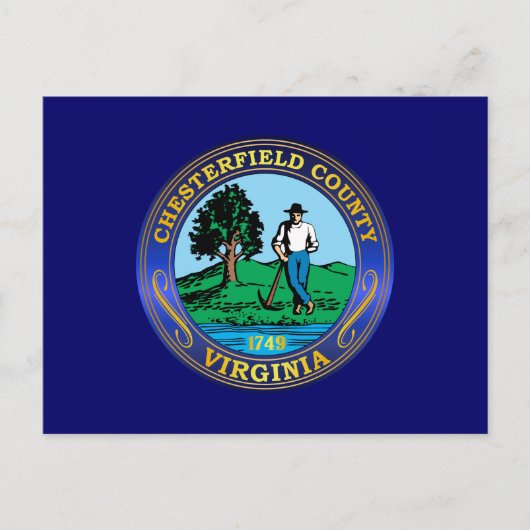 Chesterfield County Briefkaart (Voorkant)