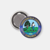 Chesterfield County Magneet (Voorkant / Achterkant)