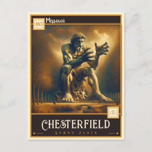 Chesterfield, Missouri |  Briefkaart (Voorkant)