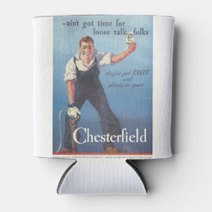 Chesterfield sigaretten advertentie Blikjeskoeler