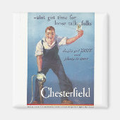  Chesterfield sigaretten advertentie Magneet (Voorkant)