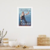  Chesterfield sigaretten advertentie Poster (Keuken)