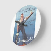  Chesterfield sigaretten advertentie Ronde Klok (Hoek)