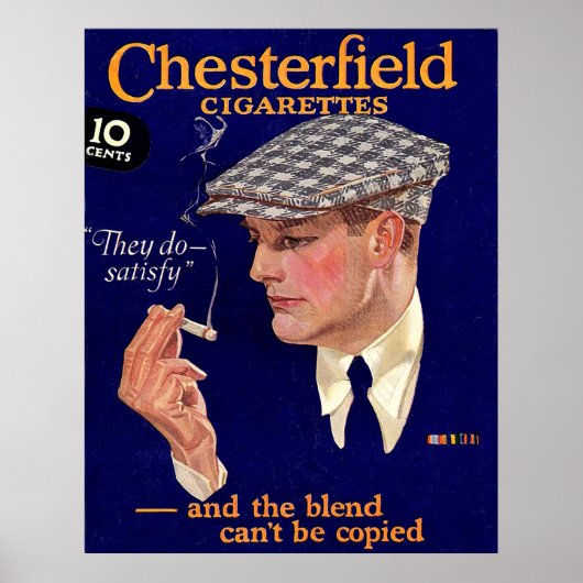 Chesterfield Sigaretten Amazing  Commercial Poster (Voorkant)