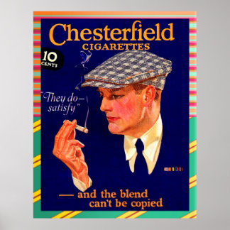 Chesterfield Sigaretten Amazing  Commercial Poster