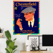 Chesterfield Sigaretten Amazing  Commercial Poster (Thuiskantoor)