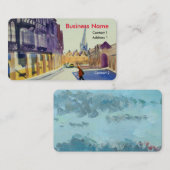 Chesterfield verdraaid snijpunt visitekaartje (Voorkant / Achterkant)