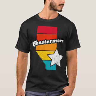 Chestermere Alberta Canada Vintage Noodlijdende So T-shirt