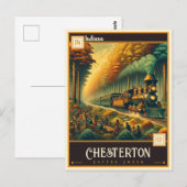Chesterton, Indiana |  Briefkaart (Voorkant / Achterkant)