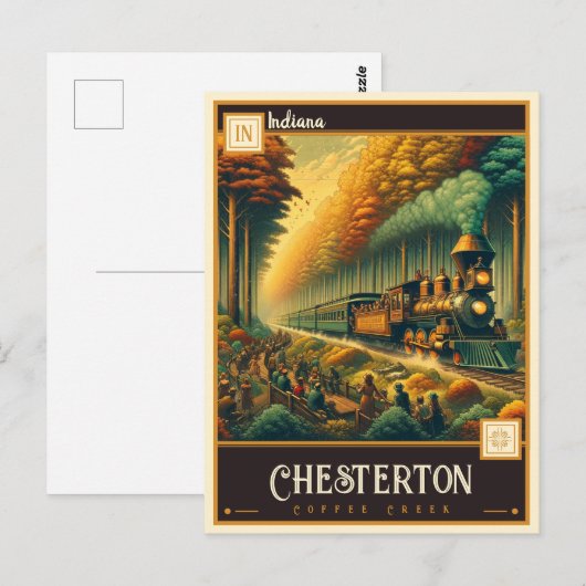 Chesterton, Indiana | Briefkaart (Voorkant / Achterkant)
