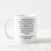 Chesterton Koffiemok (Links)