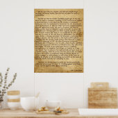 Chesterton New Rebel Poster (Keuken)