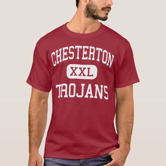 Chesterton - Trojanen - High - Chesterton Indiana T-shirt (Voorkant)