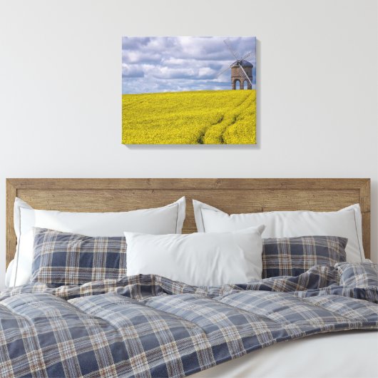 Chesterton Windmill Canvas Afdruk (Insitu (Slaapkamer))