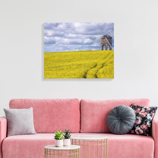 Chesterton Windmill Canvas Afdruk (Insitu (Woonkamer))