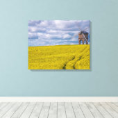 Chesterton Windmill Canvas Afdruk (Insitu (Houten vloer))