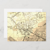 Chestertown, MD Map Briefkaart (Voorkant / Achterkant)