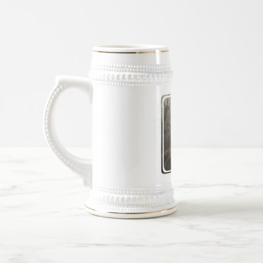 Chestnut Arab Horse Beer Stein Bierpul (Links)