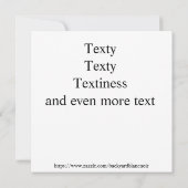 Chestnut Backed Chickadee Card Bedankkaart (Achterkant)