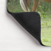 Chestnut Brown Horse Grazing Mousepad Muismat (Hoek)