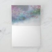 "Chestnut Cheer" Kerstkaart (met binnenkant ontwer Feestdagen Kaart (Binnen)