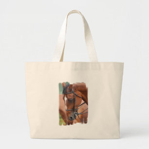 Chestnut Equine Canvas Bag Grote Tote Bag
