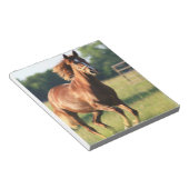 Chestnut Galloping Horse Notitieblok (Schuin)