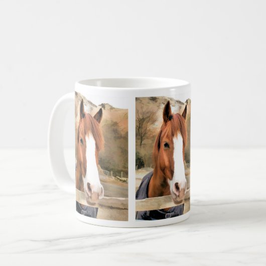CHESTNUT HORSE KOFFIEMOK (Voorkant links)